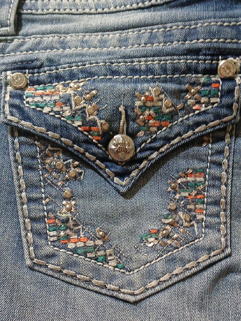Miss Me Boot Cut Jeans 31x30